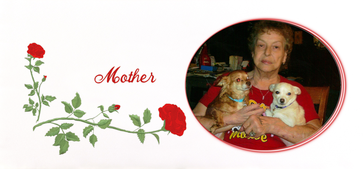 Mother Red Rose White 2 PROOF